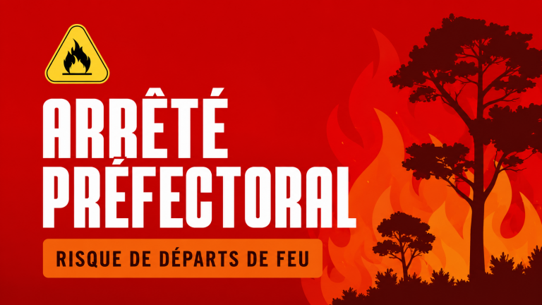 Arrêté préfectoral – Lutte contre les incendies de forêts et d&rsquo;espaces naturels