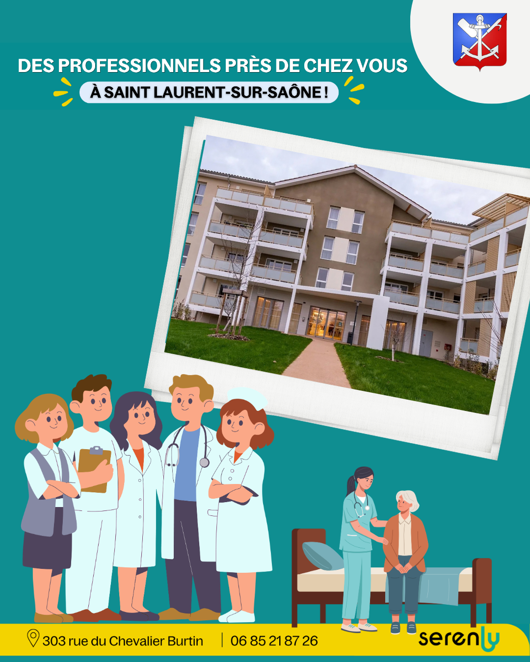 Résidence Serenly Saint-Laurent-sur-Saône - vue 1